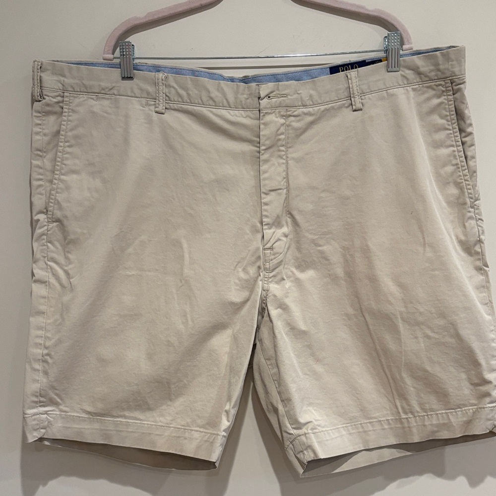 Polo Ralph Lauren Men’s Polo Chino Shorts – Khaki – Stretch Classic Fit – 46B